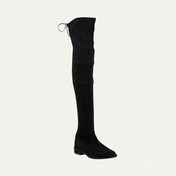 Stuart Weitzman Lowland Suede Over the Knee Boot - Picture 5 of 14